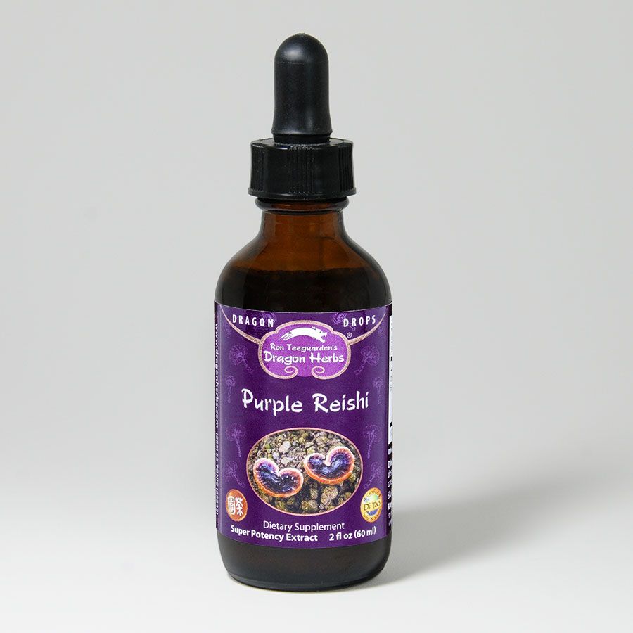 Dragon Herbs - Purple Reishi Drops - Dragon Drops (2 fl.oz)