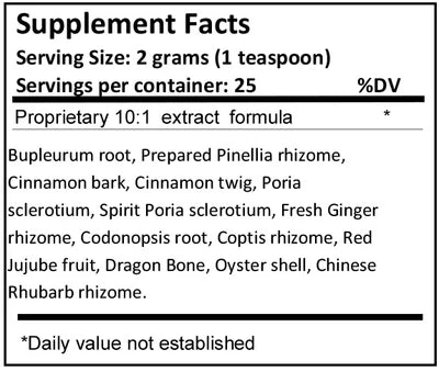 Jing Herbs - Bupleurum and Dragonbone Powder (50g)