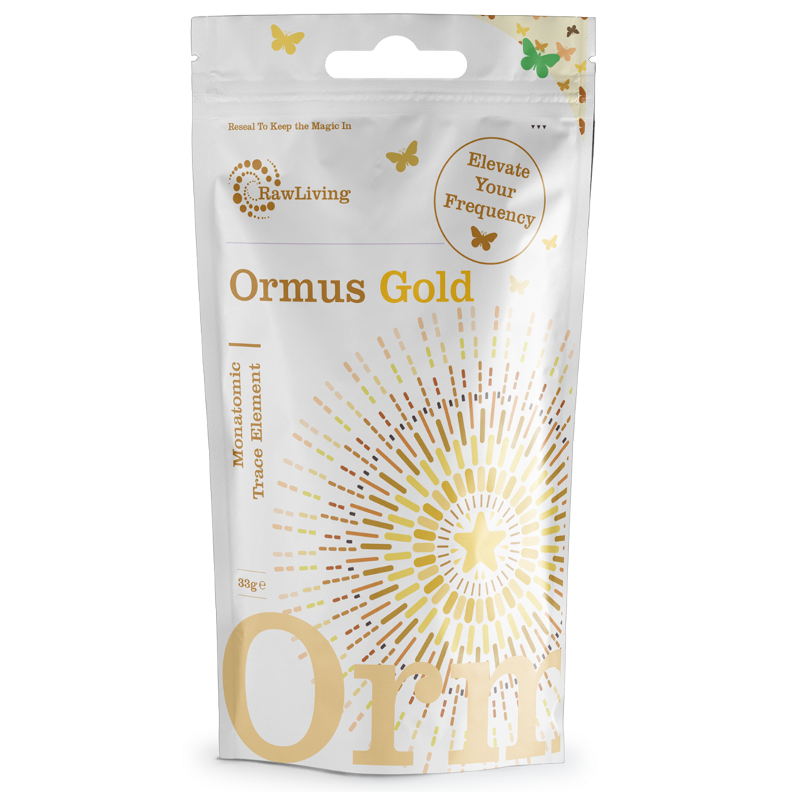 Raw Living - Ormus Gold (33g)