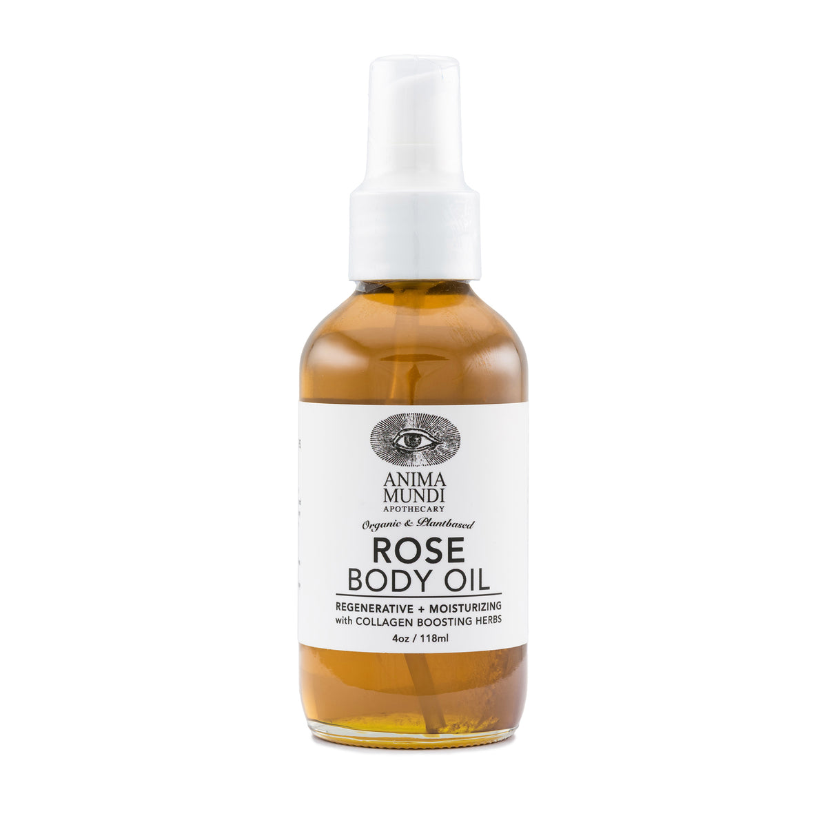 Anima Mundi Herbals - Rose Body Oil (1 fl oz, 4 fl oz)