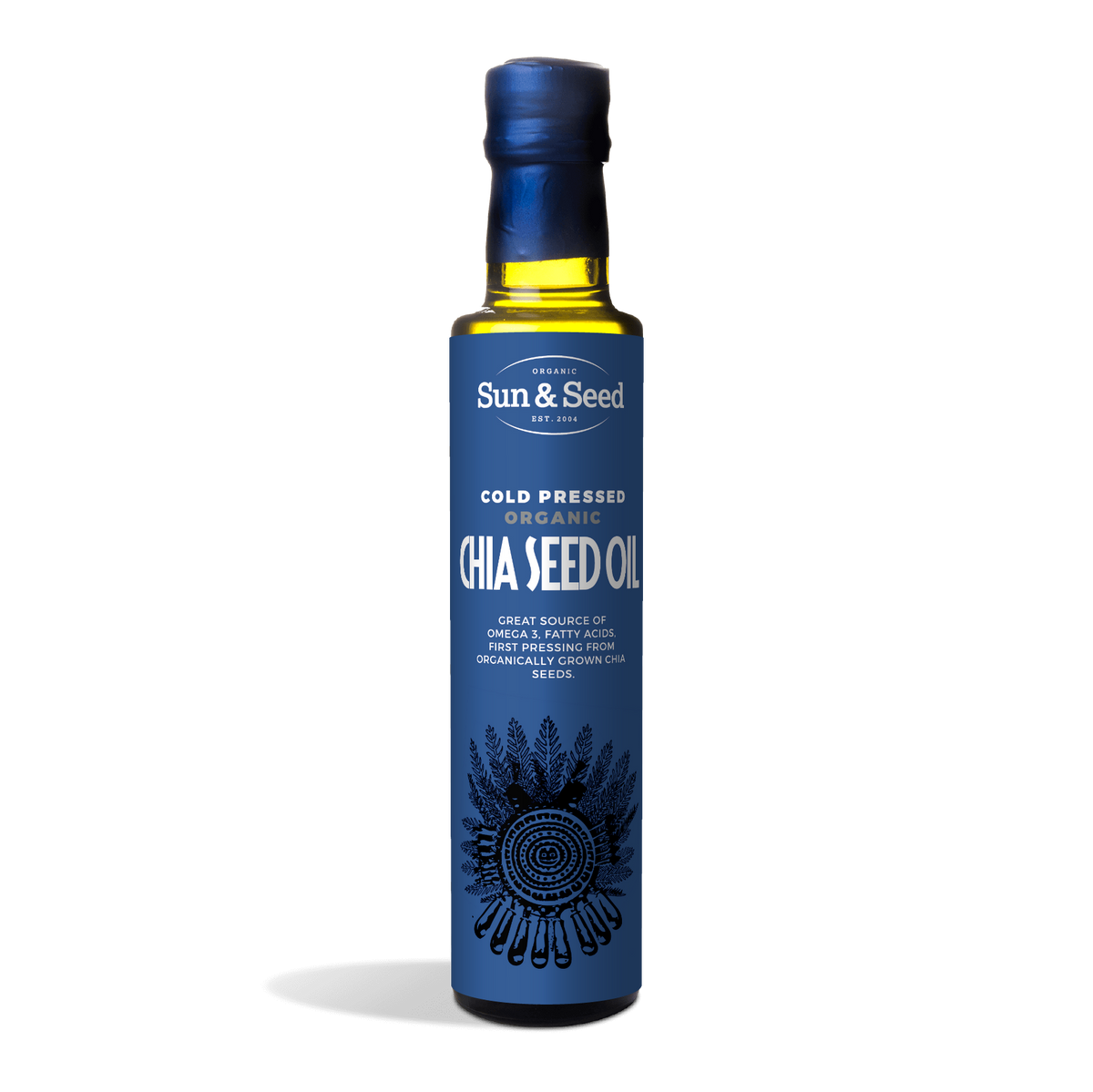 Sun &amp; Seed - Chia Oil - Organic, Cold Pressed (250ml)