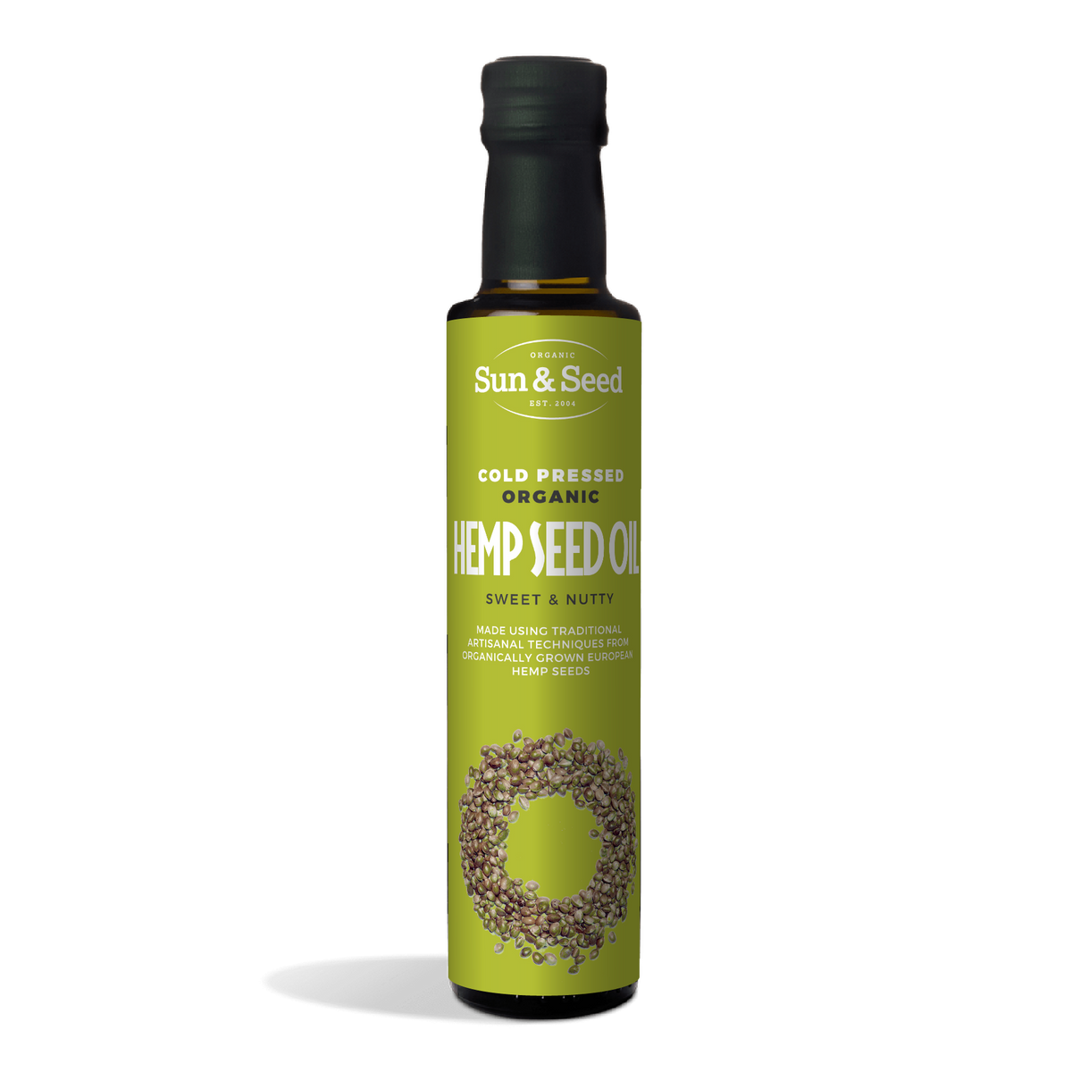 Sun &amp; Seed - Hemp Oil - Organic, Cold Pressed (250ml)