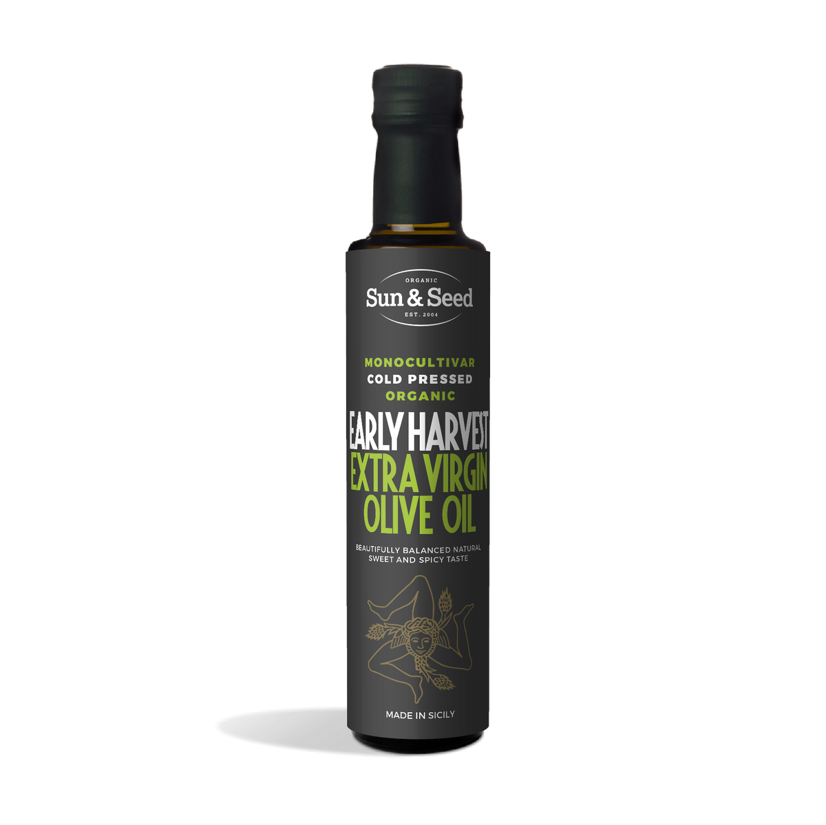 Sun &amp; Seed - Premium Olive Oil - Organic, Cold Pressed (500ml)