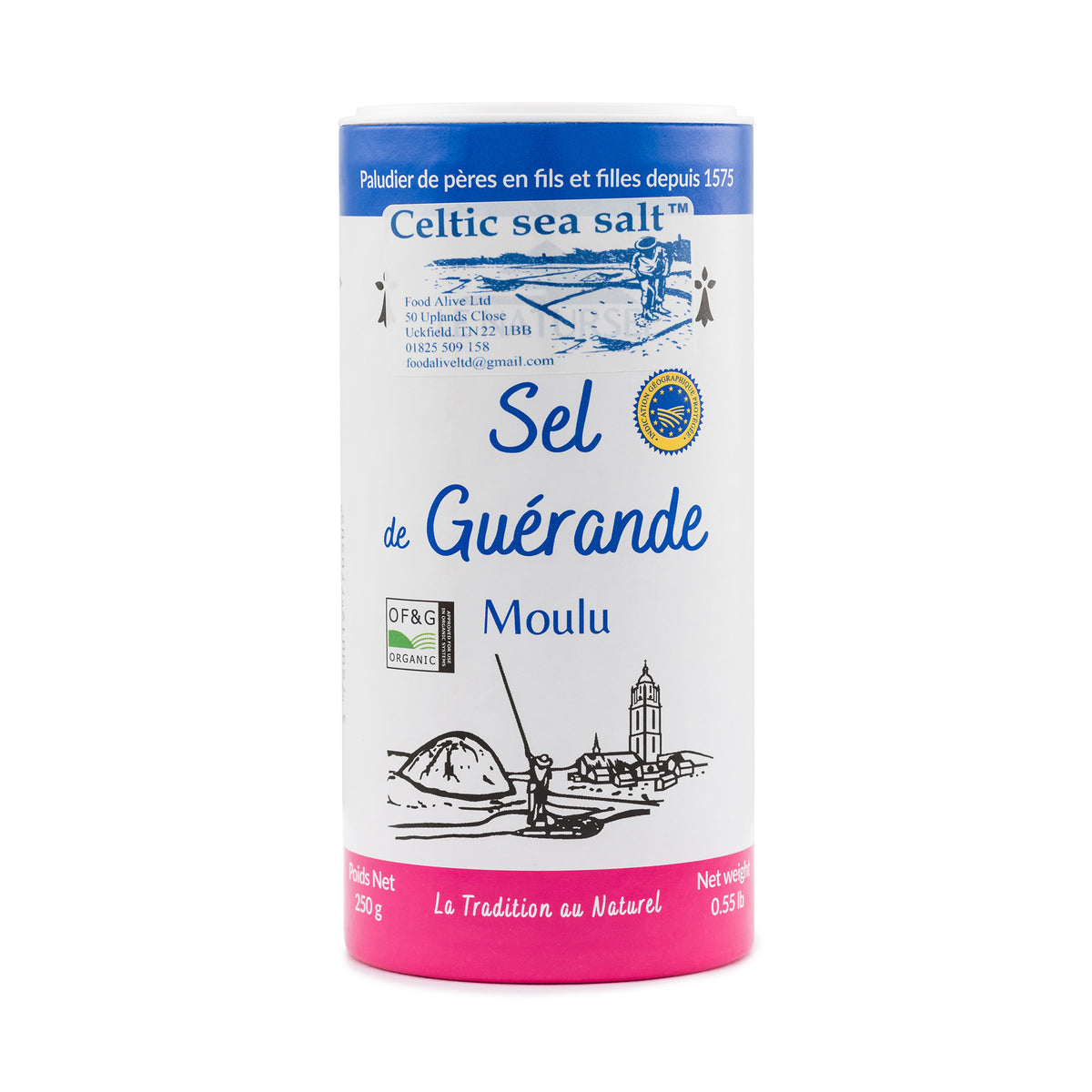 Celtic Sea Salt - Organic (250g Shaker)