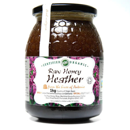 Raw Organic Honey - Heather 970g