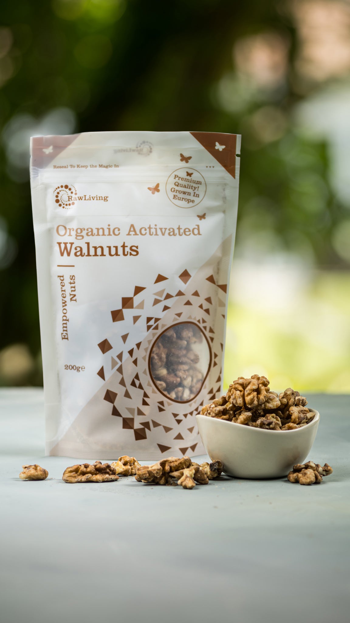 Activated Walnuts - Raw &amp; Organic (200g, 1kg, 5kg)