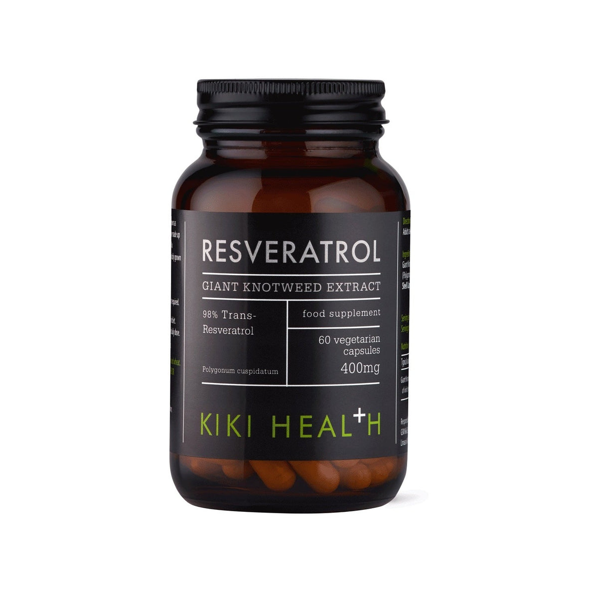 Kiki Health - Resveratrol (60 x 400mg caps)