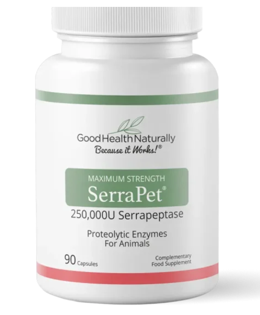 SerraPet Enzymes - 90 Delayed Release Capsules