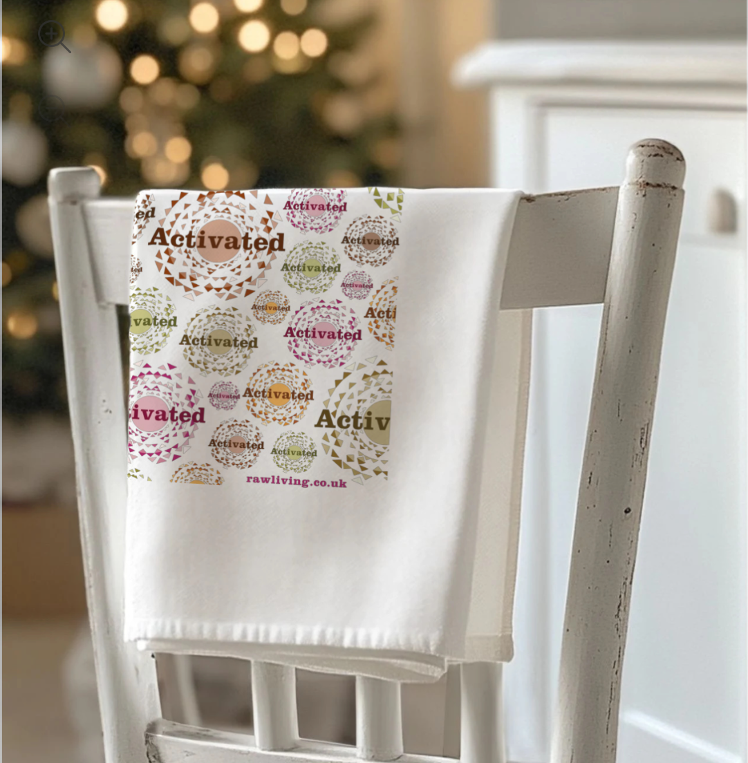 Activated Organic Cotton Tea Towel