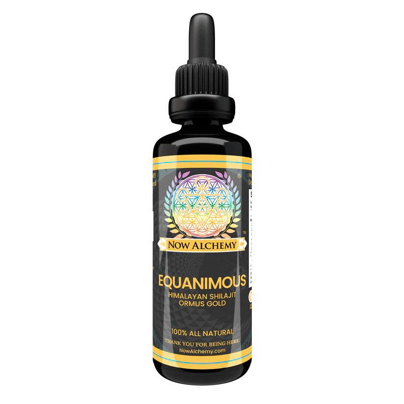 Now Alchemy - Equanimous - Ormus &amp; Shilajit (50ml / 100 servings)