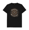 Black Men&#39;s Organic Cotton T-shirt - Magical Mycology